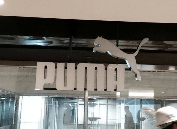 鐵殼字-puma